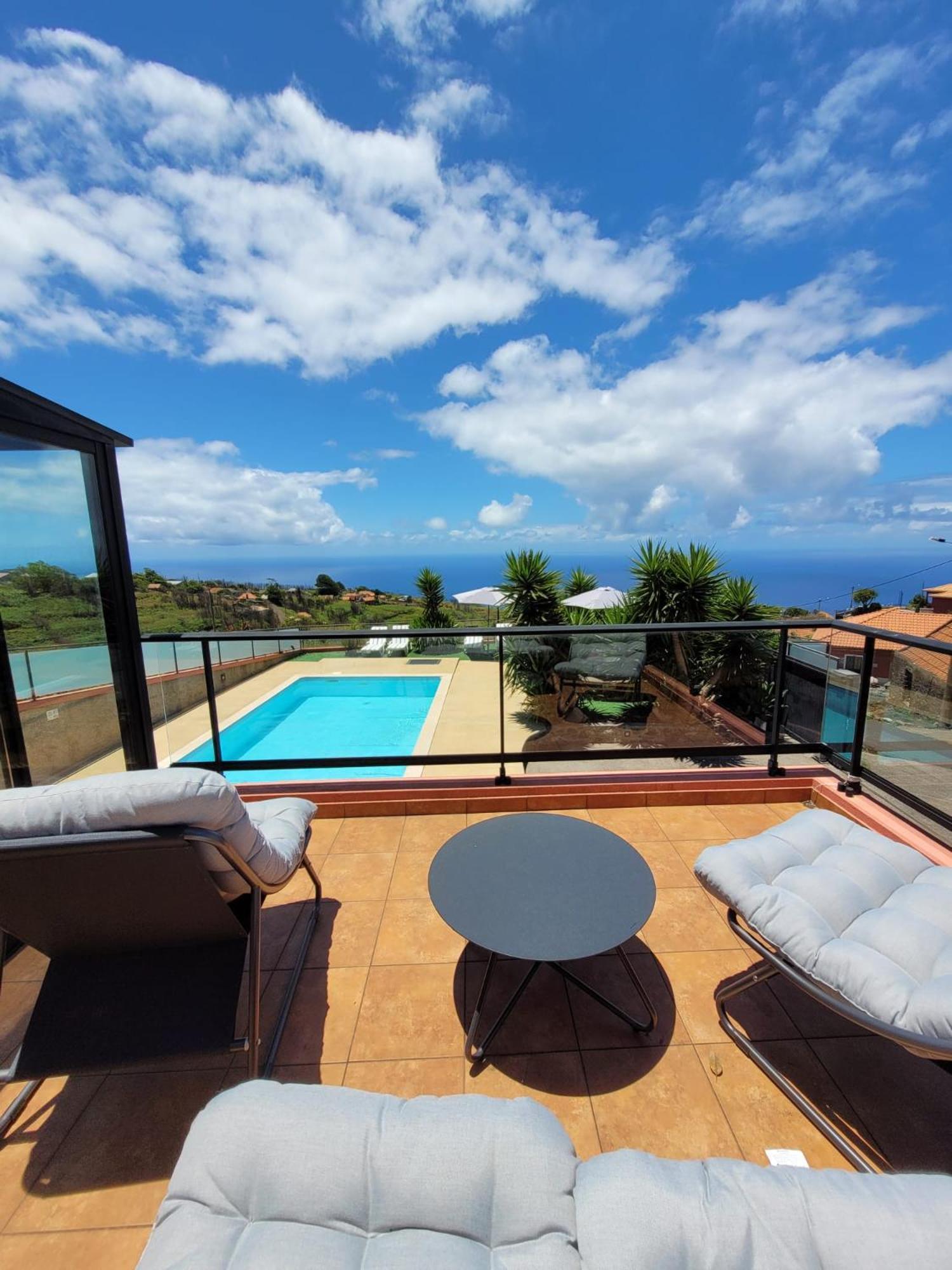 Sunset Paradise Villa With Heated Pool Calheta  Exterior photo